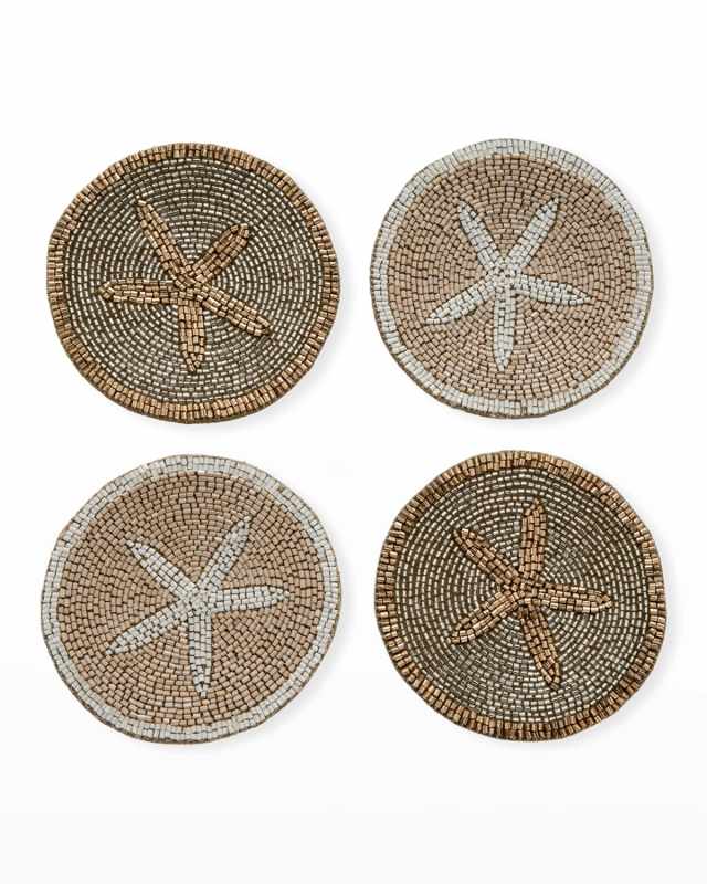 Starfish Coasters, Set of 4